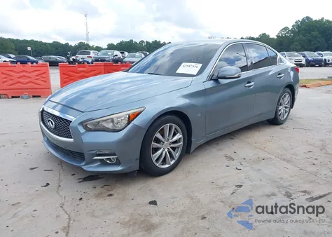 2017 Infiniti Q50 3.0T Premium from USA, damaged, VIN JN1EV7AP3HM737745